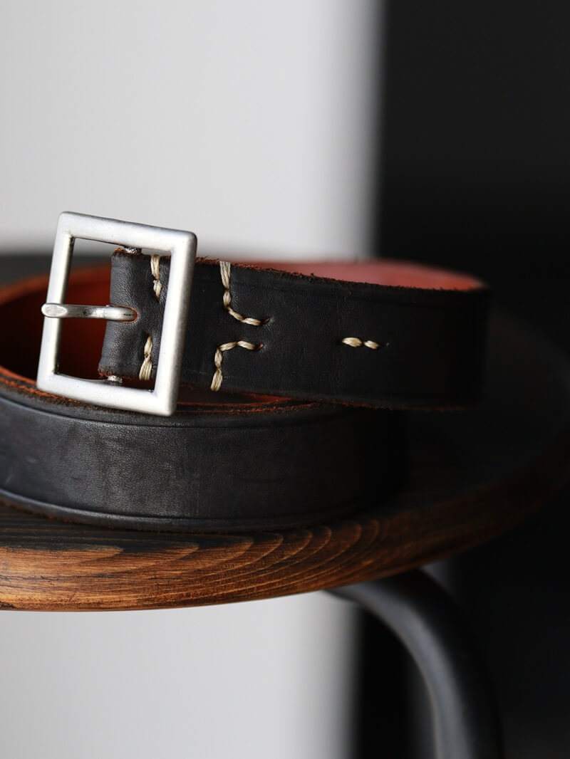 Vintage Works ヴィンテージワークス Leather belt 7Hole レザーベルト 7ホール 茶芯 DH5727