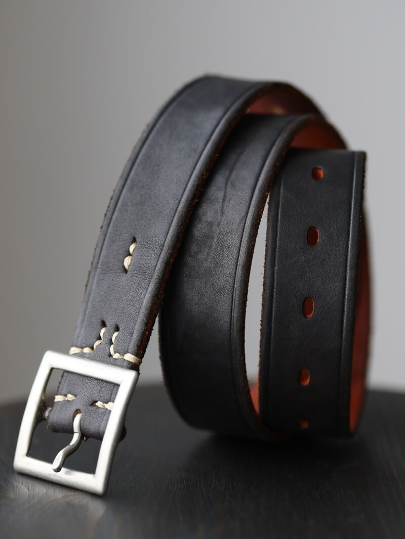 Vintage Works ヴィンテージワークス Leather belt 7Hole レザーベルト 7ホール 茶芯 DH5727