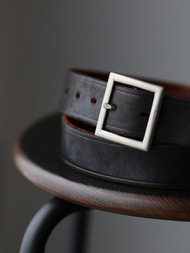 Vintage Works ヴィンテージワークス Leather belt 7Hole レザーベルト 7ホール コンチョ 茶芯 DH5727 CH-3