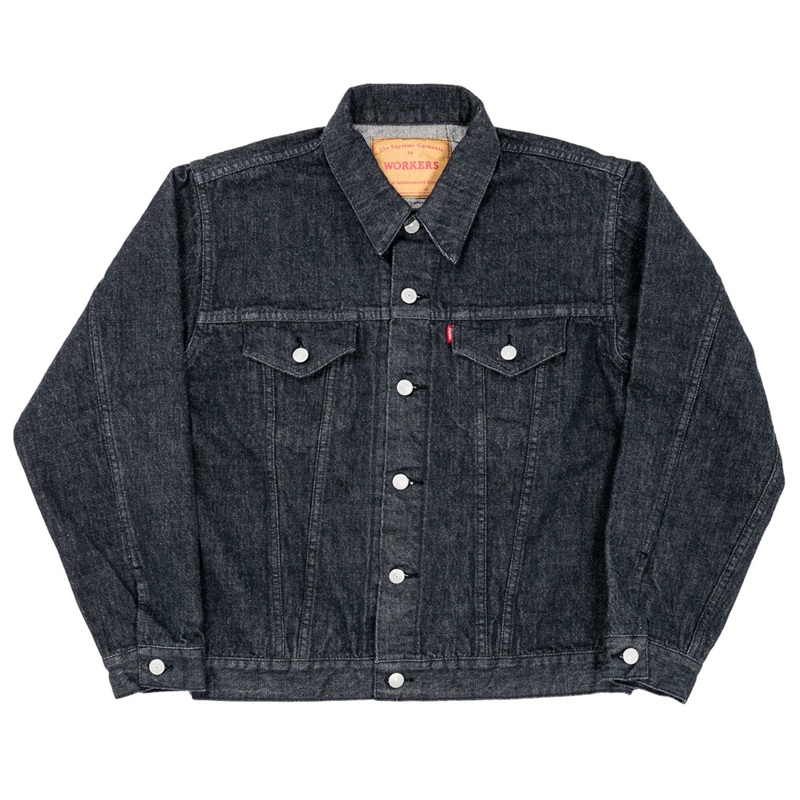 WORKERS ワーカーズ  Lot 857 Black, 13.75oz, Black Raw Denim, American Cotton 100% デニムジャケット