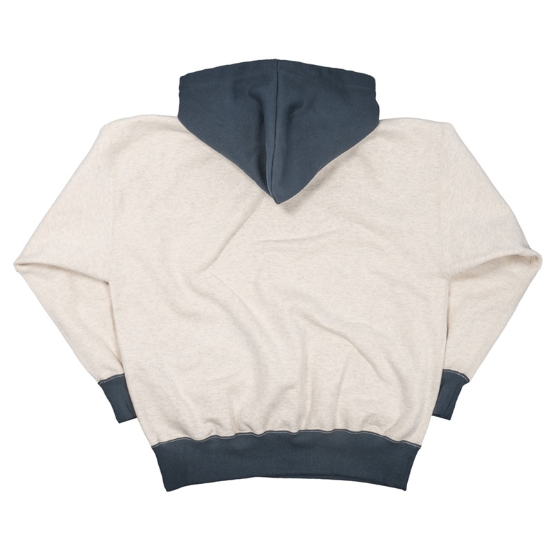 WORKERS ワーカーズ Atozuke Parka, 2-Tone/Oatmeal x Fade Blk