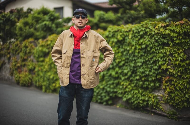 TCB jeans TCBジーンズ Cat Head Jacket Khaki Drill キャットヘッドジャケット カーキドリル カバーオール Qurious キュリアス 新潟 通販