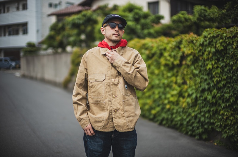 TCB jeans TCBジーンズ Cat Head Jacket Khaki Drill キャットヘッドジャケット カーキドリル カバーオール Qurious キュリアス 新潟 通販
