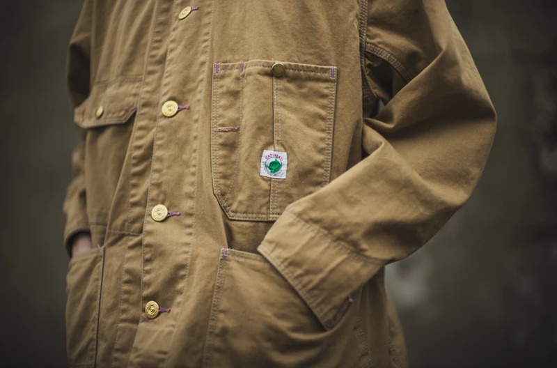 TCB jeans TCBジーンズ Cat Head Jacket Khaki Drill キャットヘッドジャケット カーキドリル カバーオール Qurious キュリアス 新潟 通販