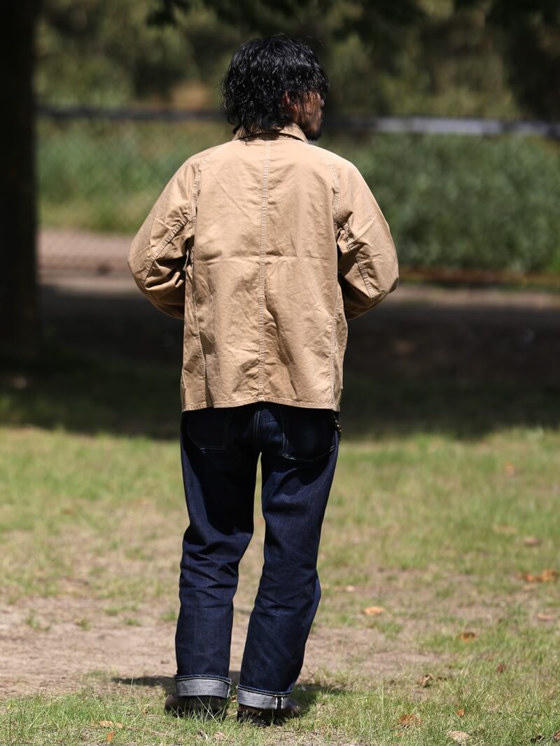TCB jeans TCBジーンズ Cat Head Jacket Khaki Drill キャットヘッドジャケット カーキドリル カバーオール Qurious キュリアス 新潟 通販