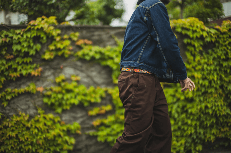 TCB jeans TCBジーンズ Stay Gold Chino/ Tree Green & Trunk Brown ステイゴールドチノ グリーン&ブラウン