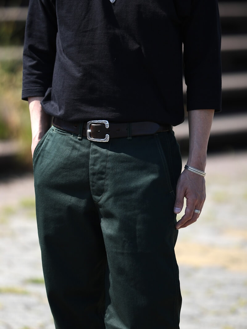 TCB jeans TCBジーンズ Stay Gold Chino/ Tree Green & Trunk Brown ステイゴールドチノ グリーン&ブラウン