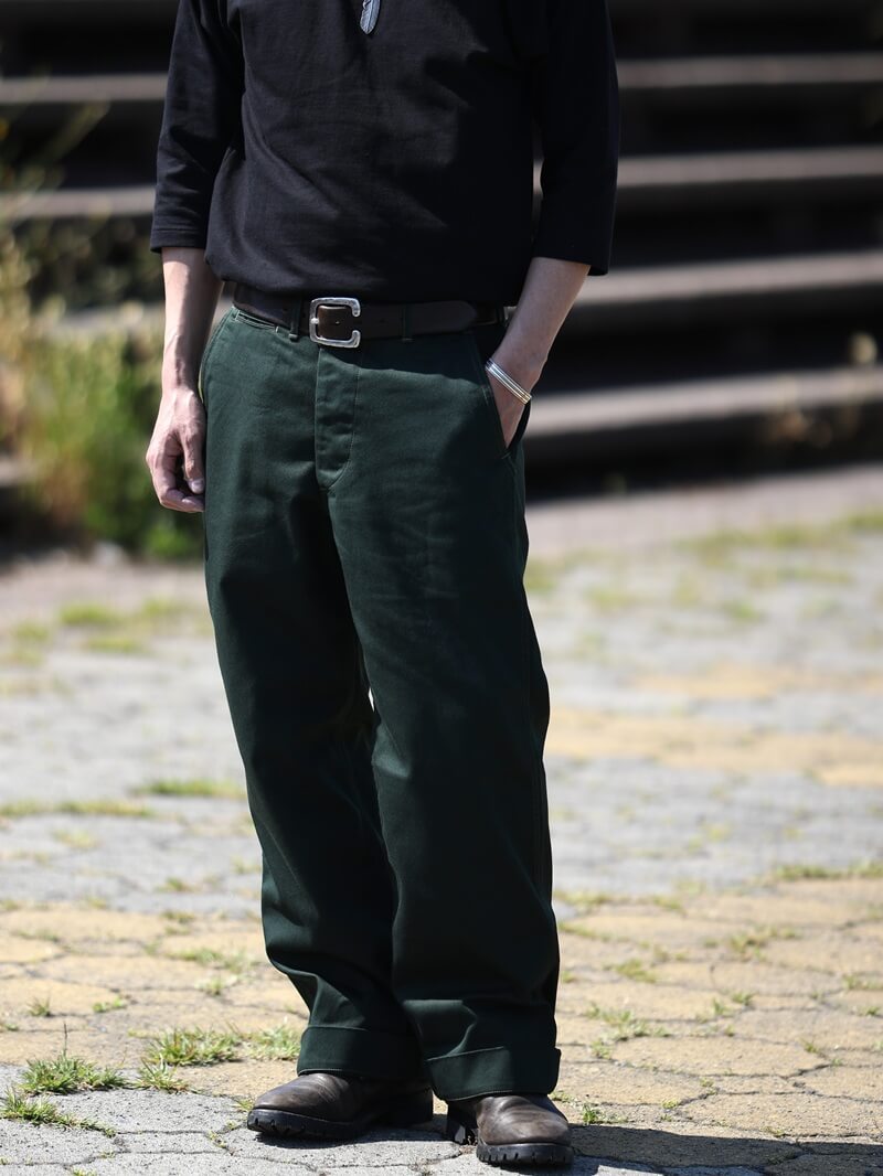 TCB jeans TCBジーンズ Stay Gold Chino/ Tree Green & Trunk Brown ステイゴールドチノ グリーン&ブラウン
