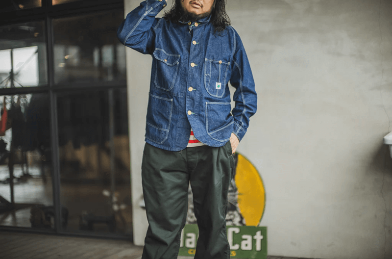 TCB jeans TCBジーンズ Stay Gold Chino/ Tree Green & Trunk Brown ステイゴールドチノ グリーン&ブラウン