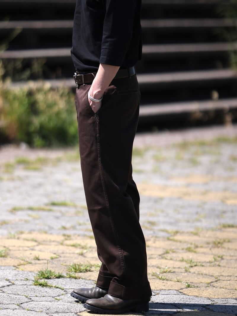 TCB jeans TCBジーンズ Stay Gold Chino/ Tree Green & Trunk Brown ステイゴールドチノ グリーン&ブラウン