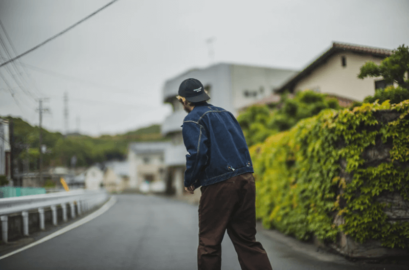 TCB jeans TCBジーンズ Stay Gold Chino/ Tree Green & Trunk Brown ステイゴールドチノ グリーン&ブラウン