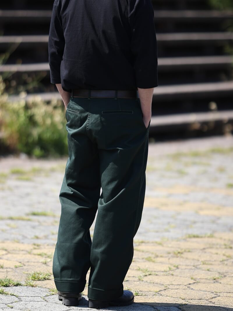 TCB jeans TCBジーンズ Stay Gold Chino/ Tree Green & Trunk Brown ステイゴールドチノ グリーン&ブラウン