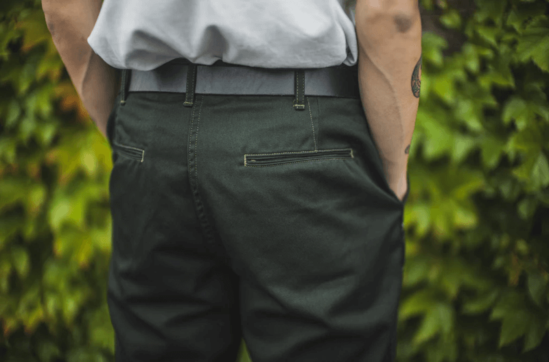 TCB jeans TCBジーンズ Stay Gold Chino/ Tree Green & Trunk Brown ステイゴールドチノ グリーン&ブラウン