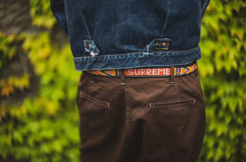 TCB jeans TCBジーンズ Stay Gold Chino/ Tree Green & Trunk Brown ステイゴールドチノ グリーン&ブラウン