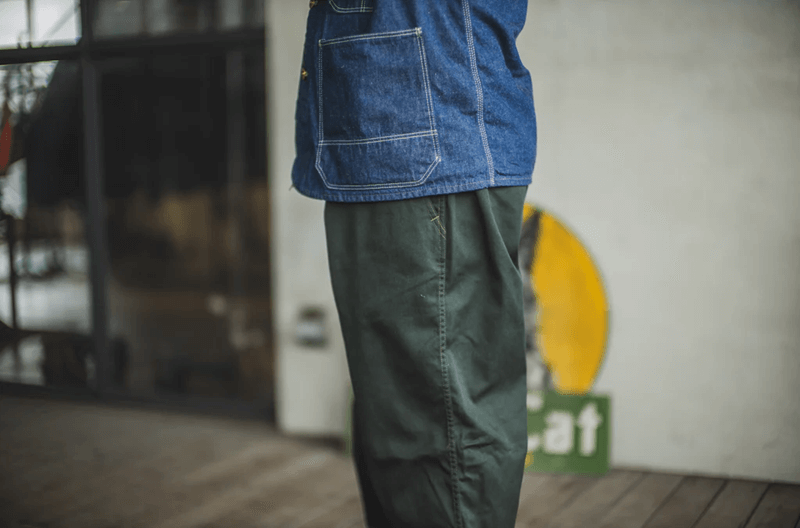 TCB jeans TCBジーンズ Stay Gold Chino/ Tree Green & Trunk Brown ステイゴールドチノ グリーン&ブラウン