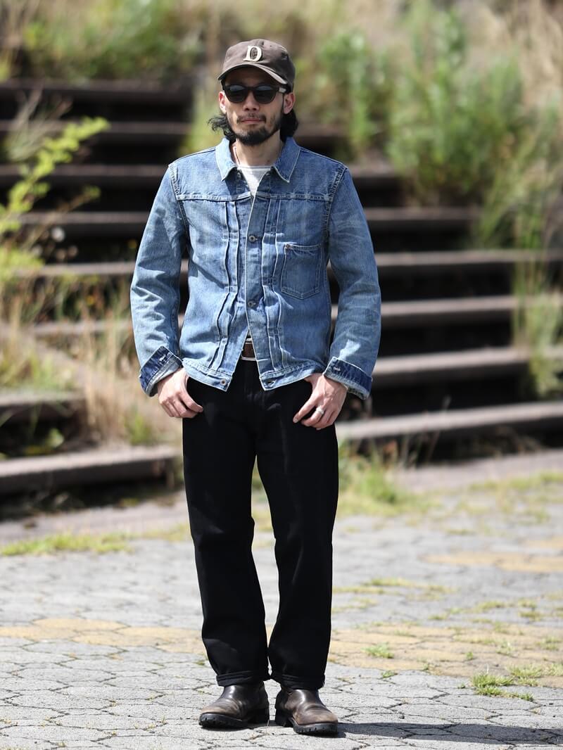 TCB jeans TCBジーンズ 505 BKBK 505 ブラックジーンズ