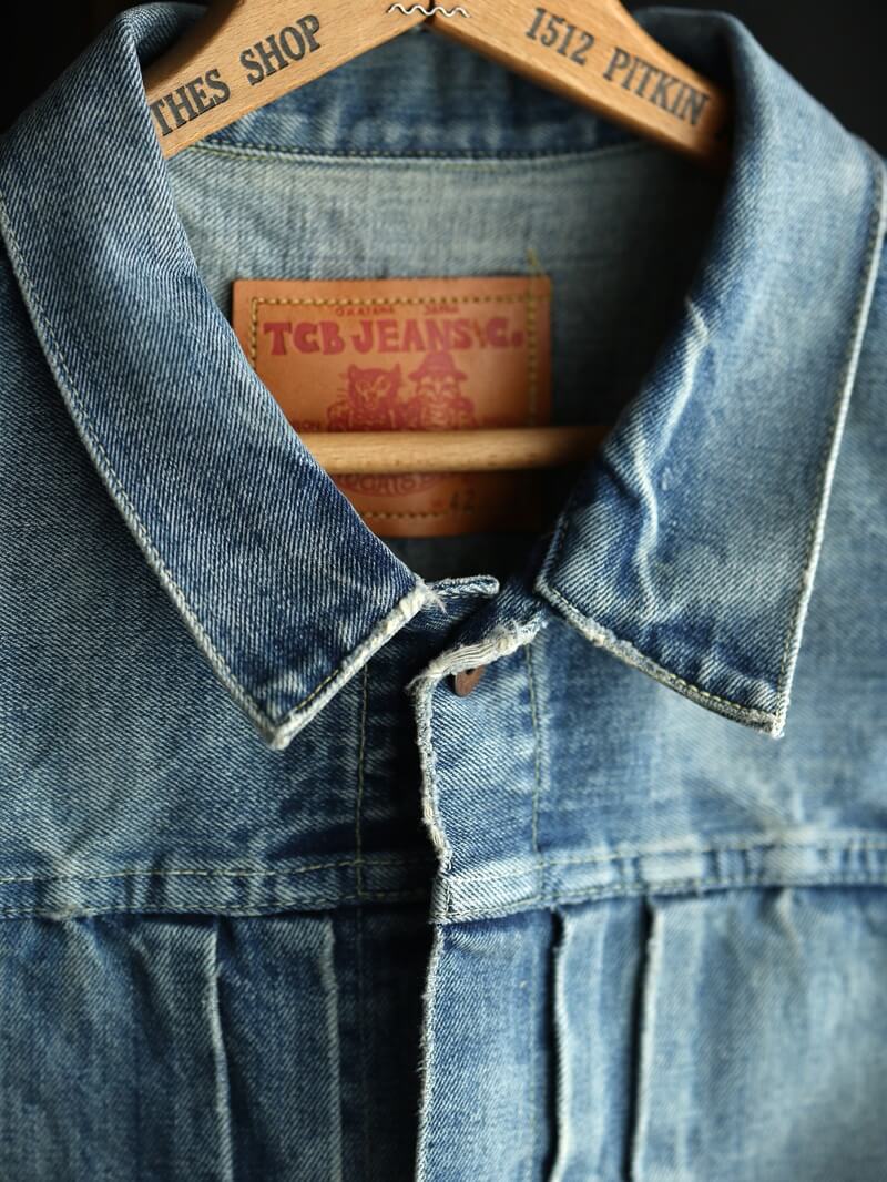 TCB jeans TCBジーンズ Vintage Washed S40's Jacket ヴィンテージウォッシュ 大戦モデル デニムジャケット
