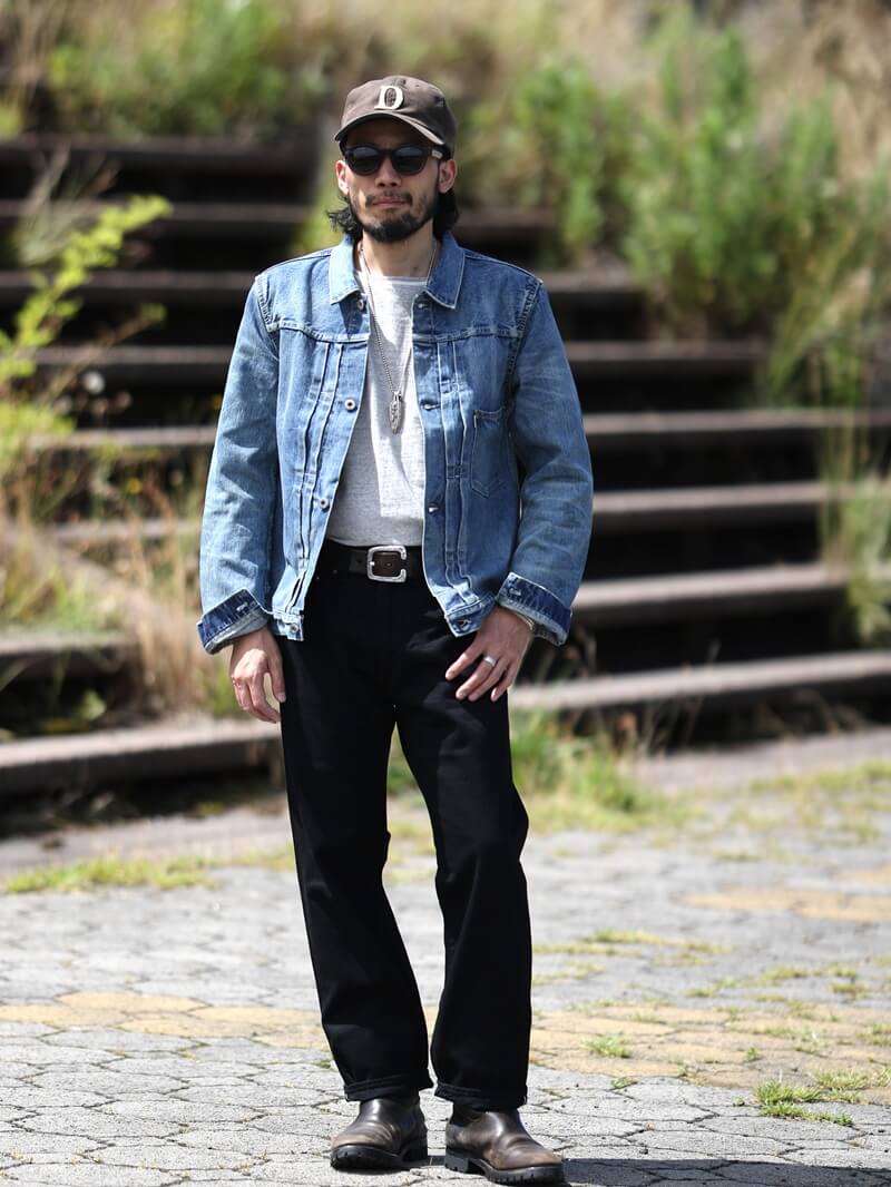 TCB jeans TCBジーンズ 505 BKBK 505 ブラックジーンズ