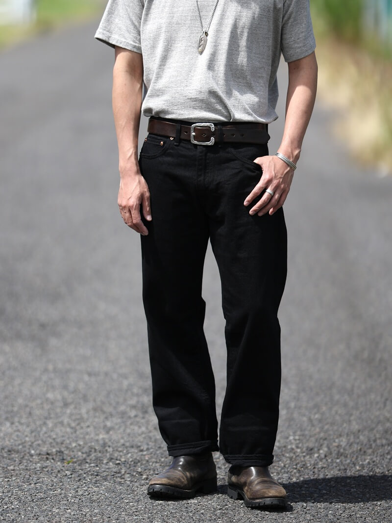TCB jeans TCBジーンズ 505 BKBK 505 ブラックジーンズ