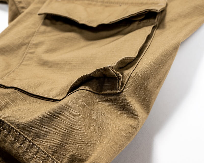 WORKERS ワーカーズ  Field Shirt, Tiger Camo Ripstop
