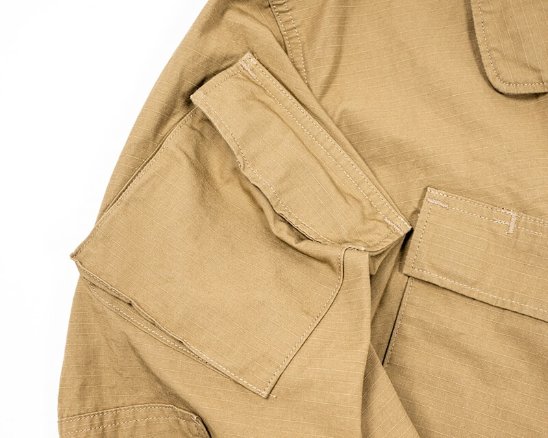 WORKERS ワーカーズ  Field Shirt, Tiger Camo Ripstop