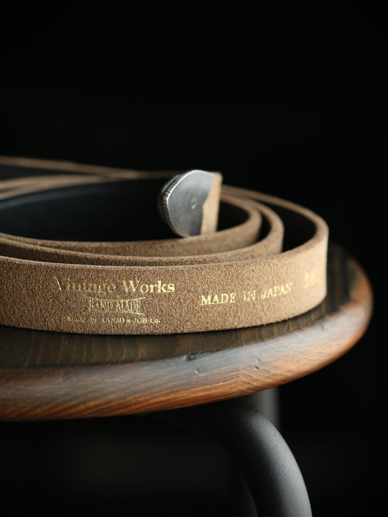 Vintage Works ヴィンテージワークス Leather belt レザーベルト DH5744