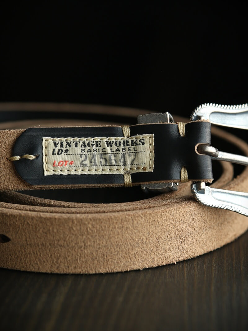 Vintage Works ヴィンテージワークス Leather belt レザーベルト DH5744