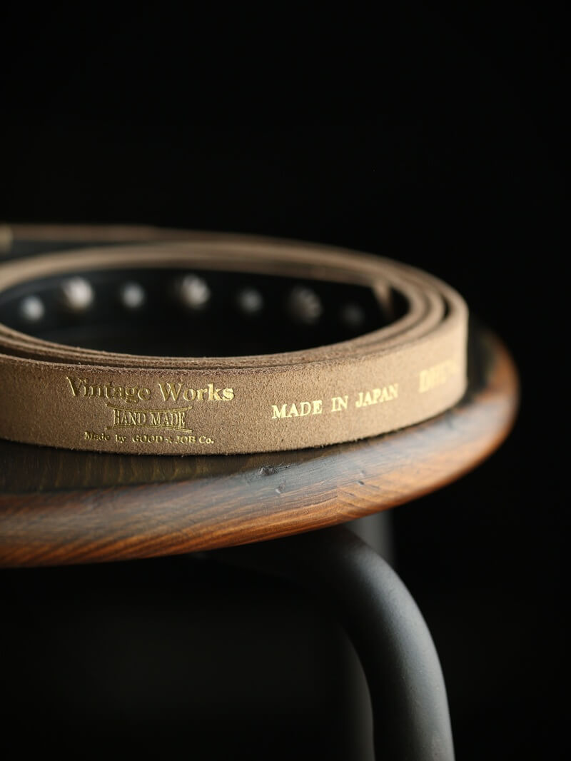 Vintage Works ヴィンテージワークス Leather belt レザーベルト DH5745 Qurious キュリアス 新潟 通販