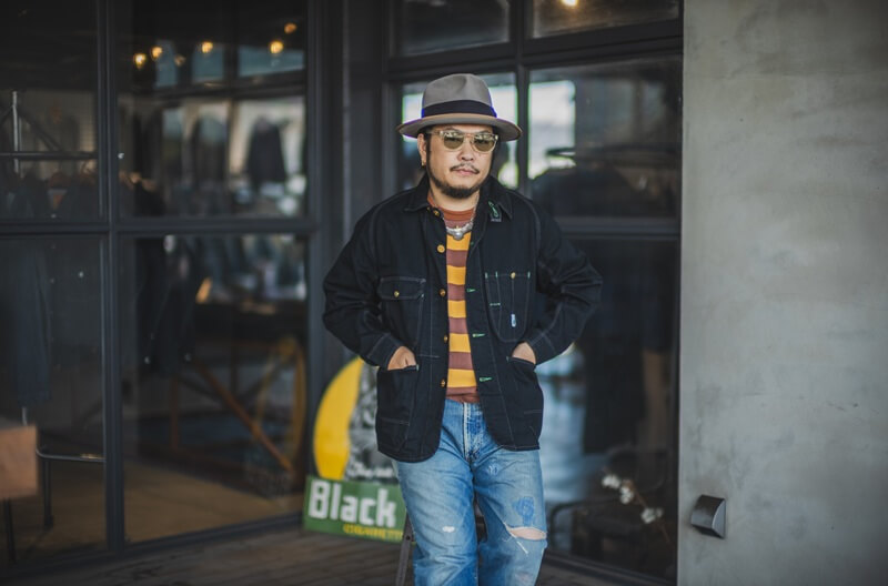 TCB jeans TCBジーンズ TCB jeans Cat Head Jacket BKBK キャットヘッドジャケット ブラックデニム