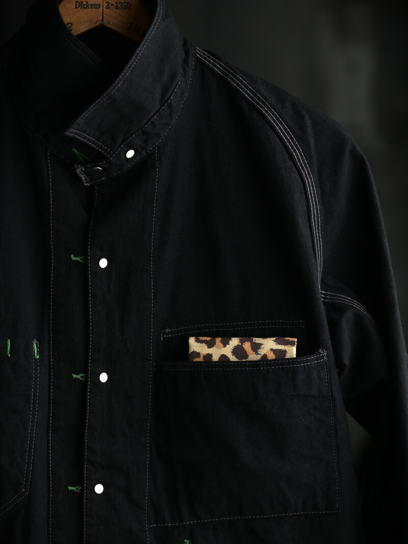 TCB jeans TCBジーンズ TCB jeans Cat Head Jacket BKBK キャットヘッドジャケット ブラックデニム