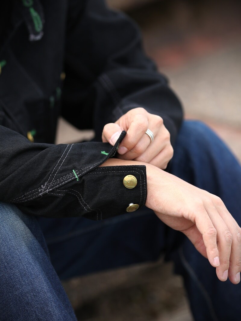 TCB jeans TCBジーンズ TCB jeans Cat Head Jacket BKBK キャットヘッドジャケット ブラックデニム