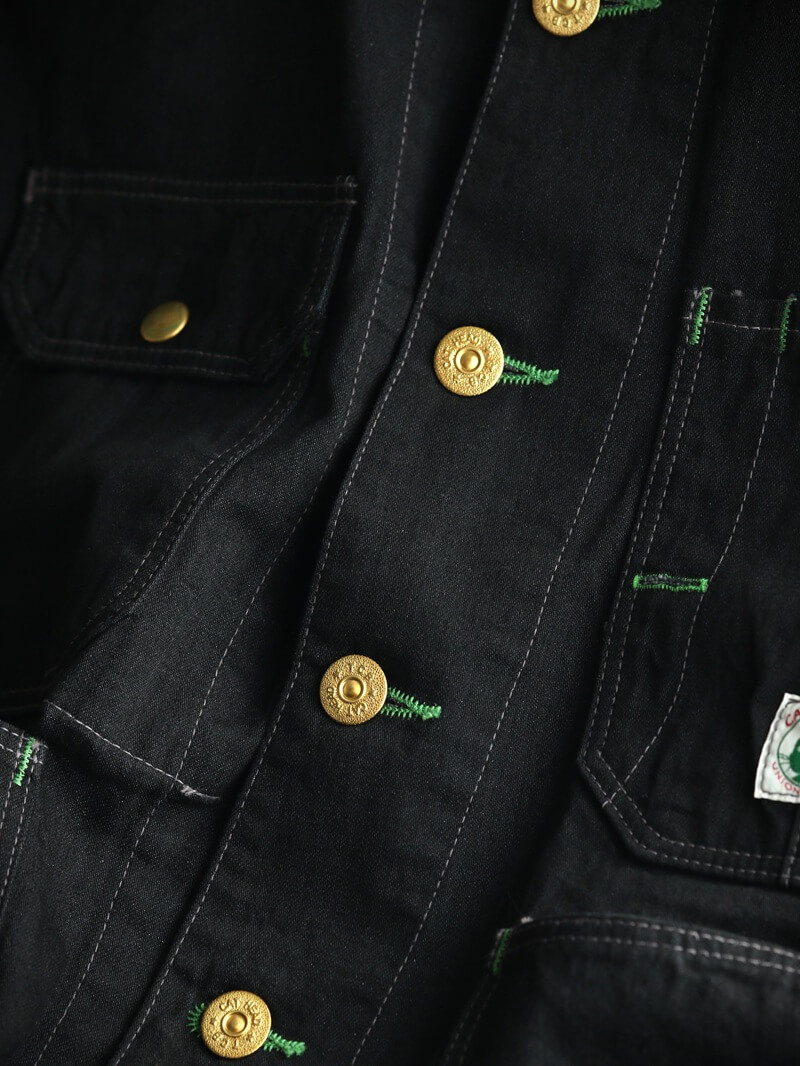 TCB jeans TCBジーンズ TCB jeans Cat Head Jacket BKBK キャットヘッドジャケット ブラックデニム