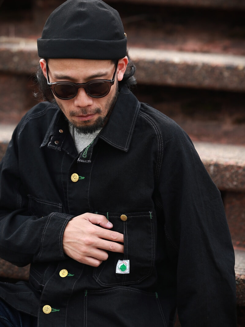 TCB jeans TCBジーンズ TCB jeans Cat Head Jacket BKBK キャットヘッドジャケット ブラックデニム