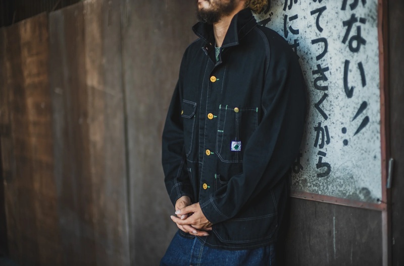 TCB jeans TCBジーンズ TCB jeans Cat Head Jacket BKBK キャットヘッドジャケット ブラックデニム