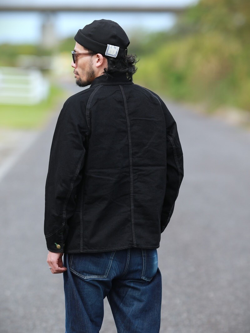 TCB jeans TCBジーンズ TCB jeans Cat Head Jacket BKBK キャットヘッドジャケット ブラックデニム