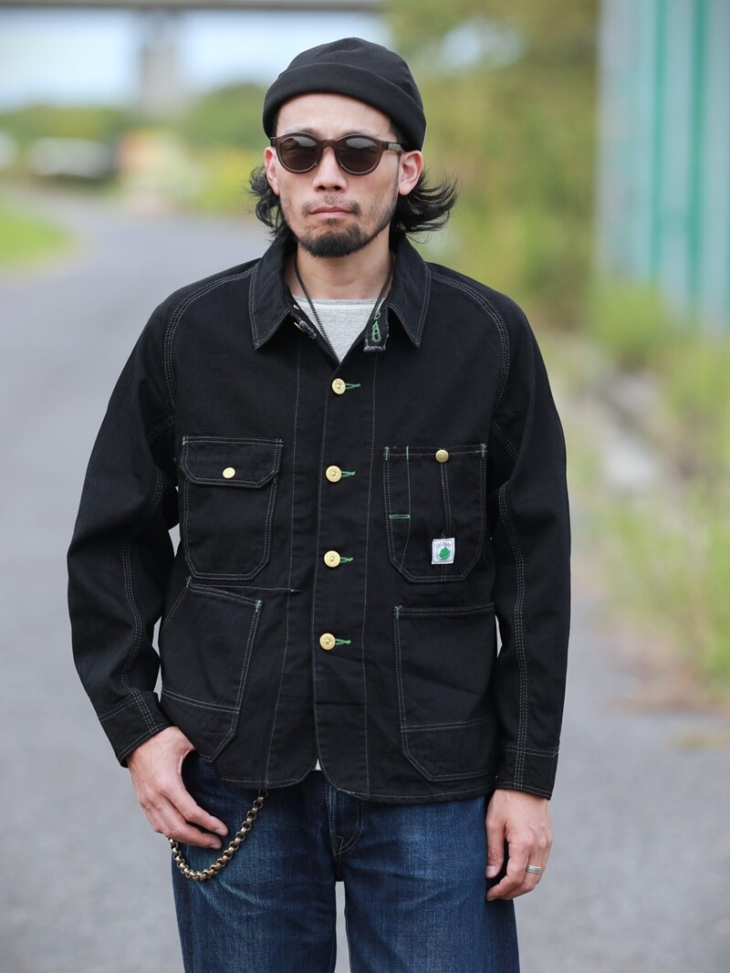 TCB jeans TCBジーンズ TCB jeans Cat Head Jacket BKBK キャットヘッドジャケット ブラックデニム