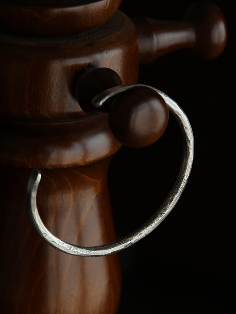 hemlock ヘムロック RB Forged bangle -silver シルバーバングル