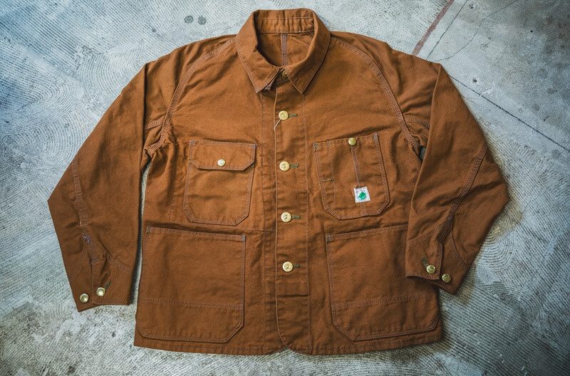 TCB jeans TCBジーンズ Cat Head Jacket Brown Canvas キャットヘッドジャケット ブラウンダック