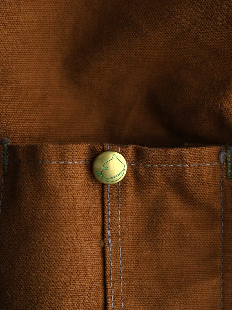 TCB jeans TCBジーンズ Cat Head Jacket Brown Canvas キャットヘッドジャケット ブラウンダック