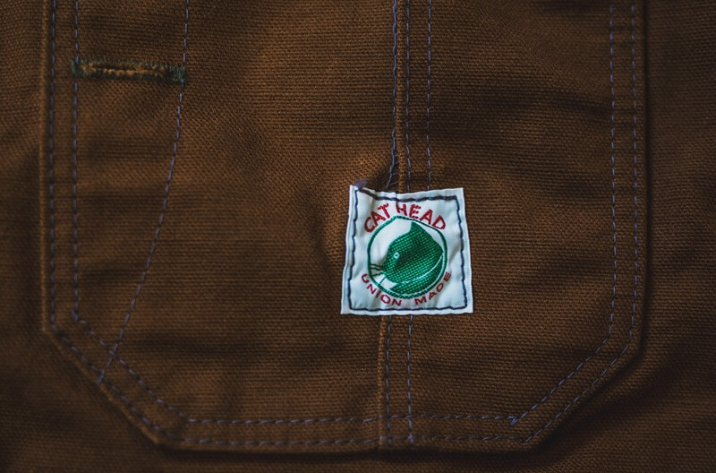 TCB jeans TCBジーンズ Cat Head Jacket Brown Canvas キャットヘッドジャケット ブラウンダック