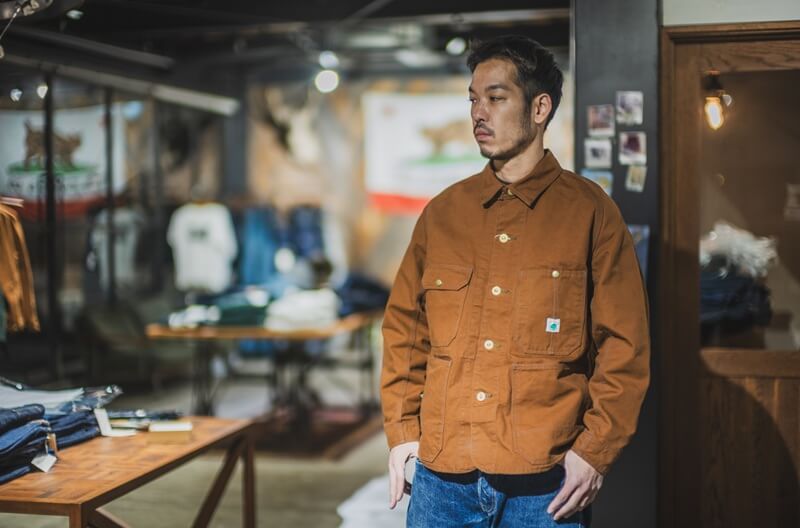 TCB jeans TCBジーンズ Cat Head Jacket Brown Canvas キャットヘッドジャケット ブラウンダック