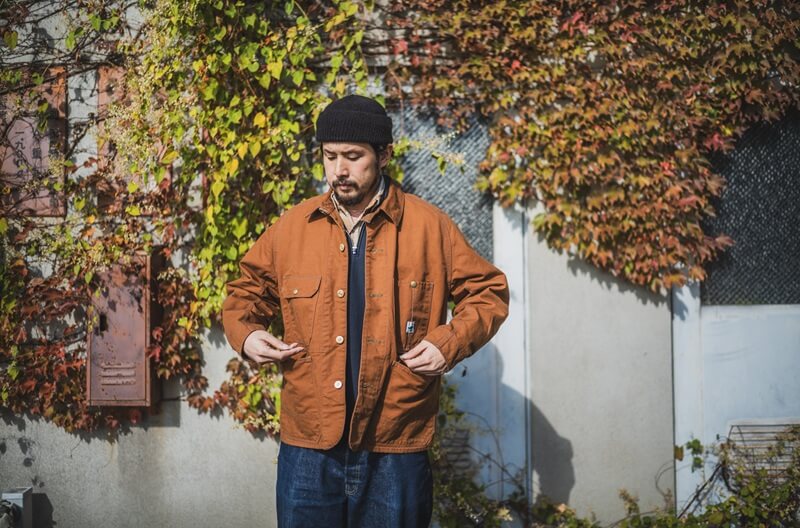 TCB jeans TCBジーンズ Cat Head Jacket Brown Canvas キャットヘッドジャケット ブラウンダック