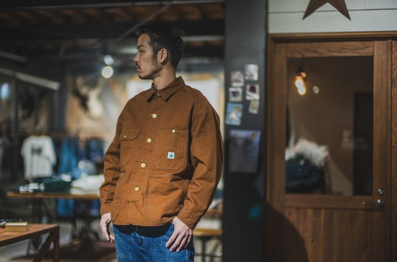 TCB jeans TCBジーンズ Cat Head Jacket Brown Canvas キャットヘッドジャケット ブラウンダック