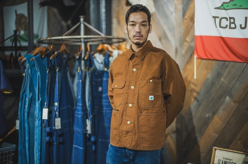 TCB jeans TCBジーンズ Cat Head Jacket Brown Canvas キャットヘッドジャケット ブラウンダック