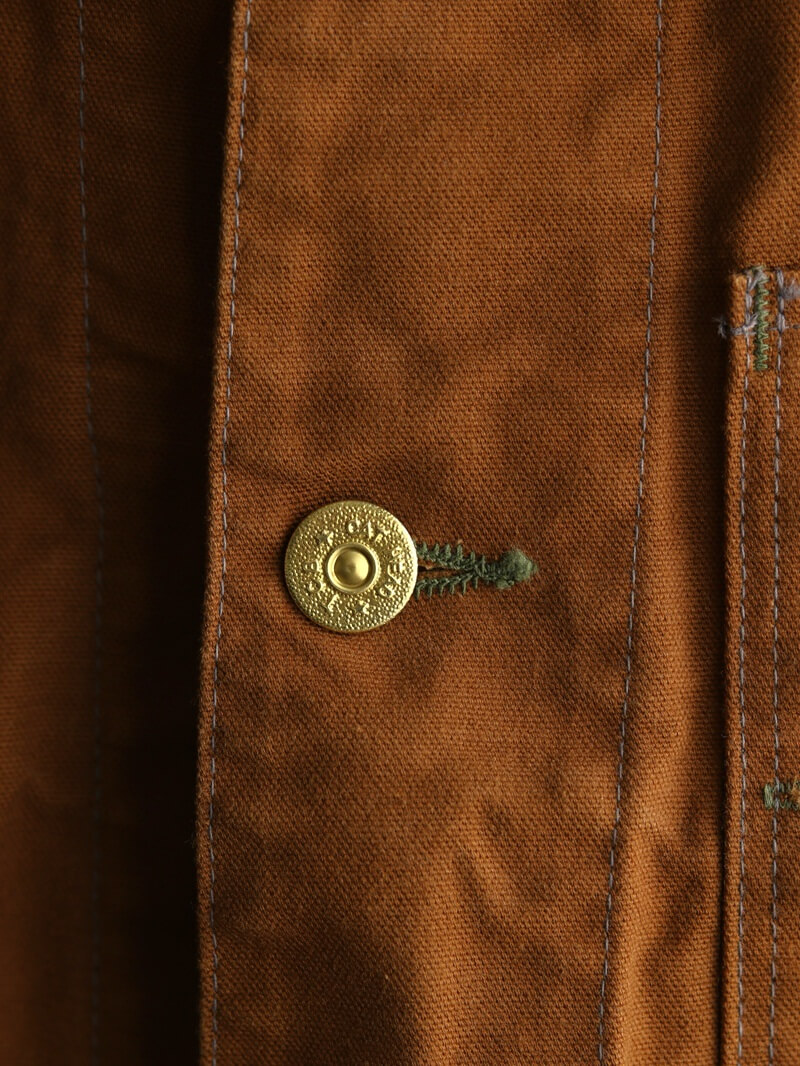 TCB jeans TCBジーンズ Cat Head Jacket Brown Canvas キャットヘッドジャケット ブラウンダック