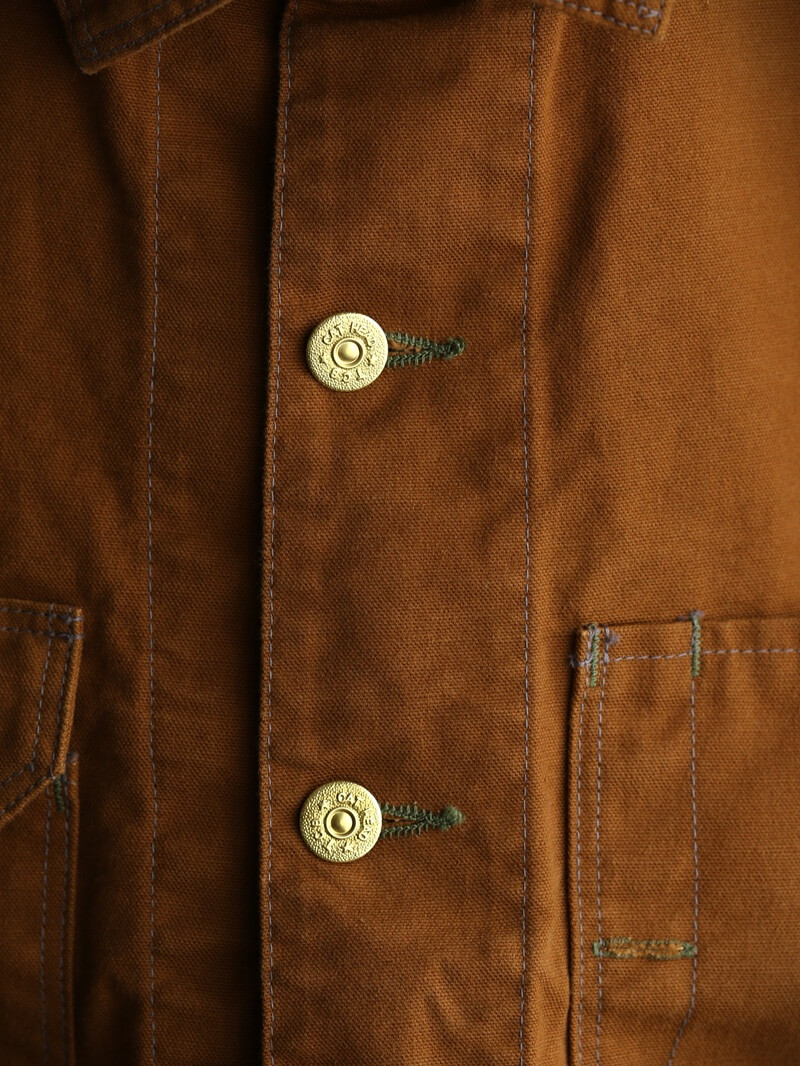 TCB jeans TCBジーンズ Cat Head Jacket Brown Canvas キャットヘッドジャケット ブラウンダック