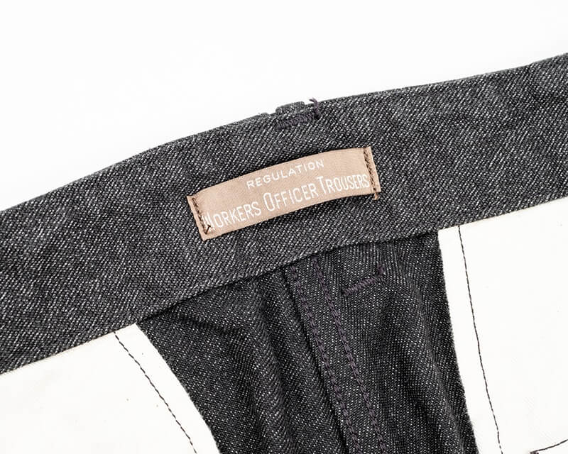 WORKERS ワーカーズ Officer Trousers Slim Type2, USMC Khaki