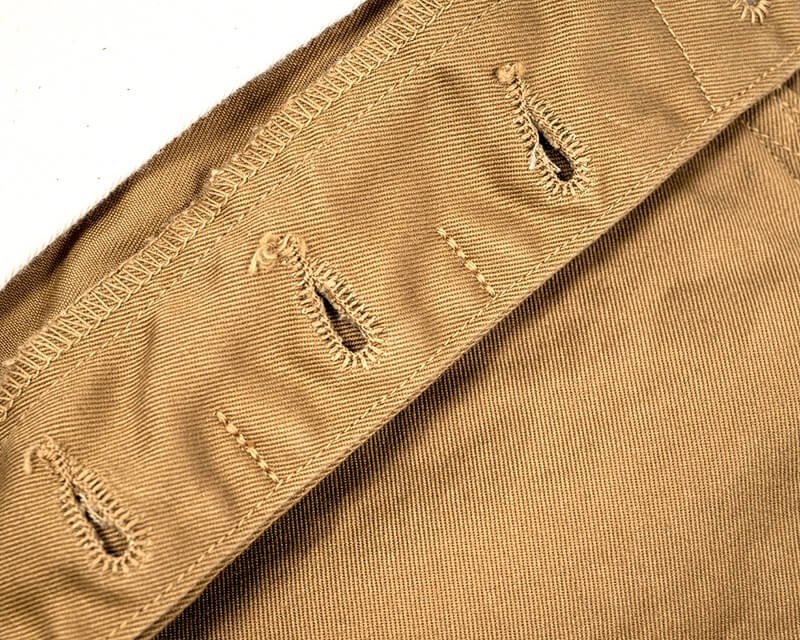 WORKERS ワーカーズ Officer Trousers Slim Type2, USMC Khaki