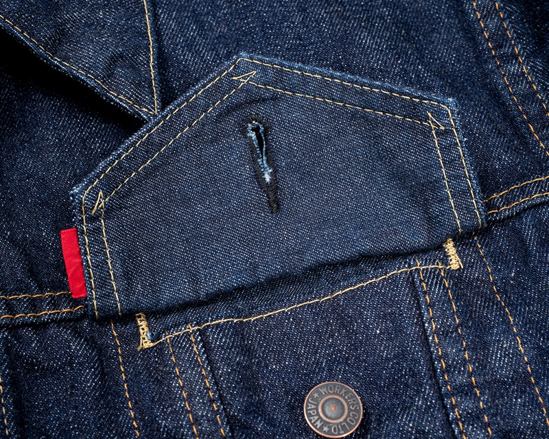 WORKERS ワーカーズ Lot 857, Sanforized, 13 oz Ishikawadai Denim