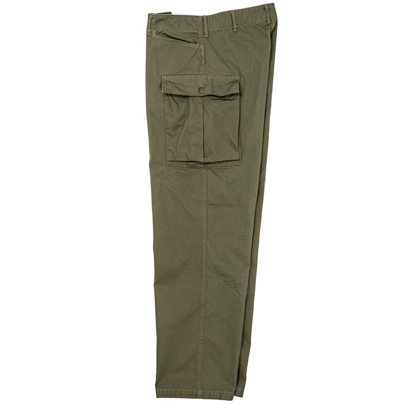 WORKERS ワーカーズ M43 Trousers Mod, OD Herringbone
